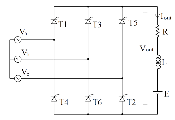 1 phase controlled bridge rectifier